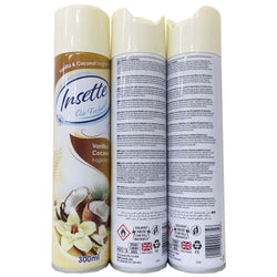 INSETTE 300ML VANILLA AND COCO AIR FRESHENER