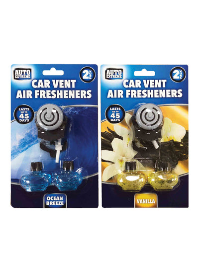 PACK OF 2 CAR VENT AIR FRESHENERS