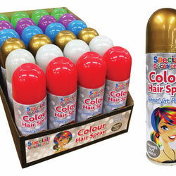 PARTY 200ML ASST. COLOURS HAIR SPRAY