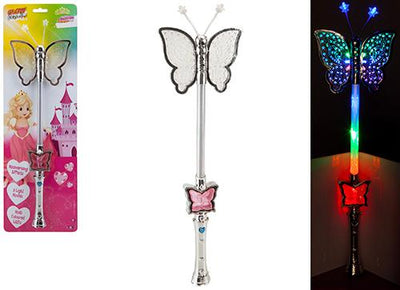 LIGHT UP BUTTERFLY WAND