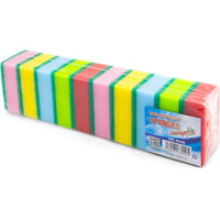 10 PACK SPONGE SCOURERS