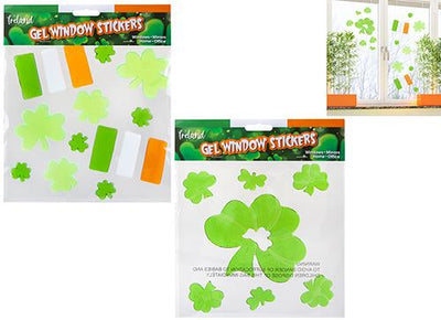 IRELAND 20CM X 20CM GEL WINDOW STICKERS