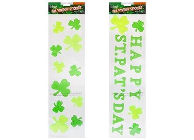 IRELAND 15CM X 55CM GEL WINDOW STICKERS