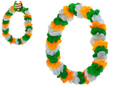 SAINT PATRICK LARGE FLOWER LEI WRAP
