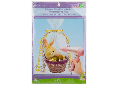 EASTER BASKET WRAP AND RIBBON SET