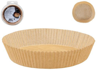 PACK OF 50 16CM AIR FRYER LINERS