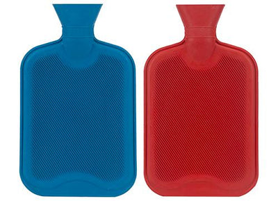 ASST. COLOURS 2LTR LATEX HOT WATER BOTTLE