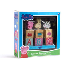 PEPPA PIG WOODEN STACKING PUZZLE