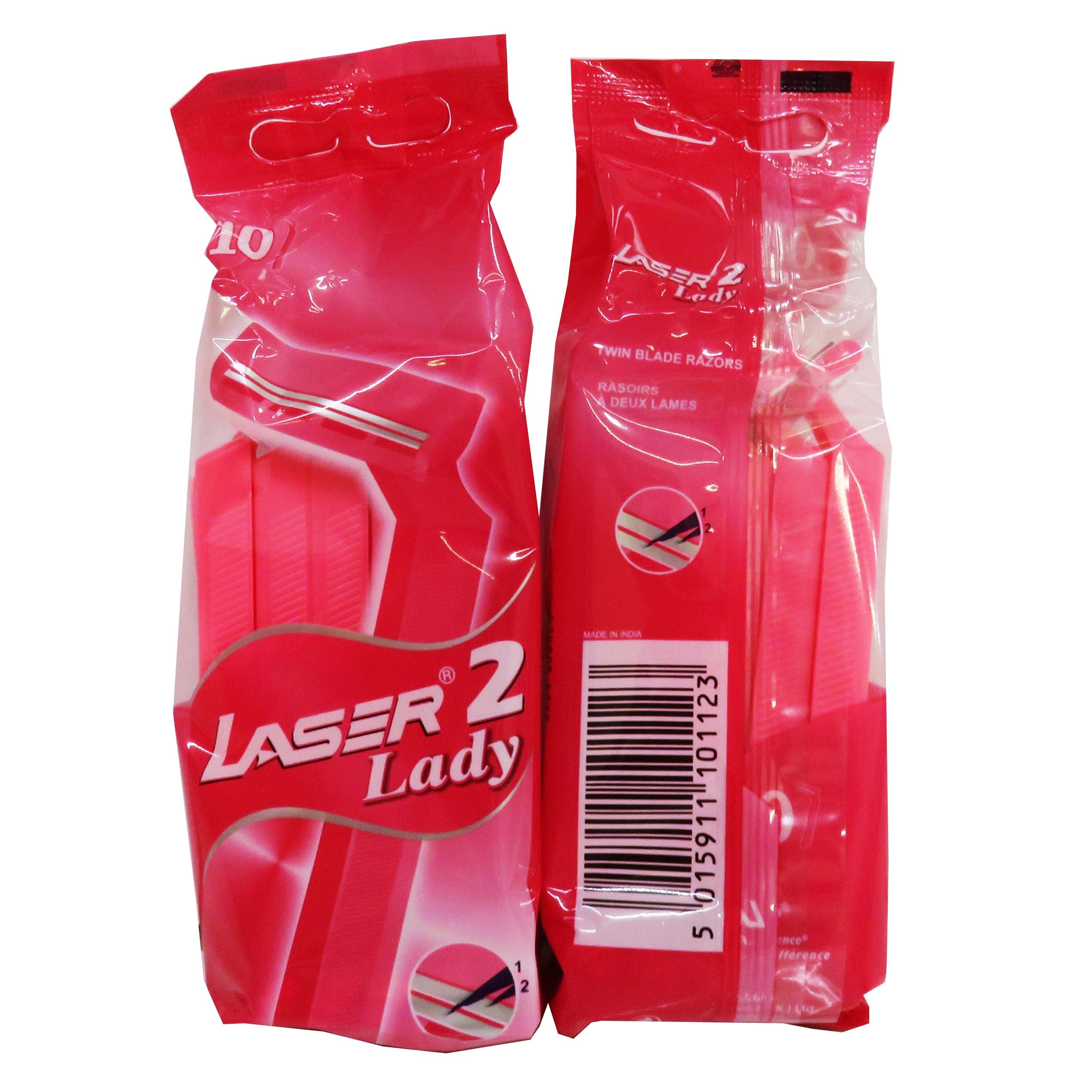10 PACK LADIES LASER RAZORS - jfmdistributors