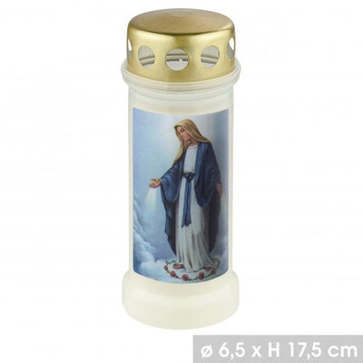 BOLSIUS 6 DAY MARIE MEMORIAL CANDLE