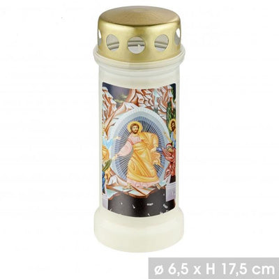 BOLSIUS 6 DAY JESUS MEMORIAL CANDLE