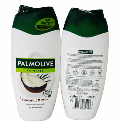 PALMOLIVE 250ML COCONUT MILK SHOWER WASH