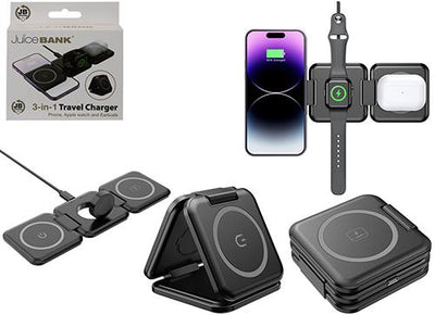 3 IN 1 WATCH/EARBUDS/PHONE CHARGER STAND