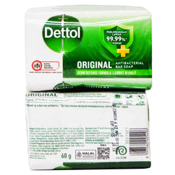 DETTOL 3 PACK ORIGINAL SOAP