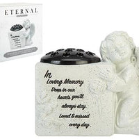 MEMORIAL GRAVE FLOWER POT IN LOVING MEMORY