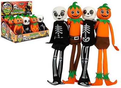 BOO CREW 4 ASST. 12" LONG LEG HALLOWEEN DOLL