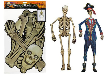 JOINTED 5FT ASST. HALLOWEEN CHARACTERS