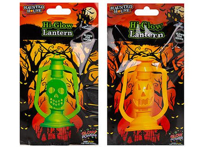 HALLOWEEN ASST. B/OP GLOW LANTERN