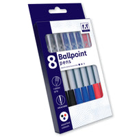 8 PACK ASST. BALLPOINT PENS
