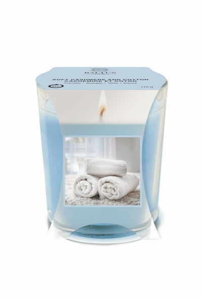 SOFT CASHMERE COTTON 74X84MM CANDLE JAR