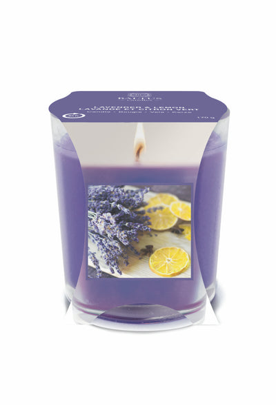 LAVENDER AND LEMON 74X84MM CANDLE JAR