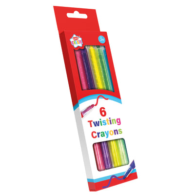 6 PACK TWISTING CRAYONS