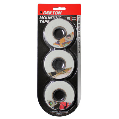 PACK OF 3 DECKTON MOUNTING TAPE