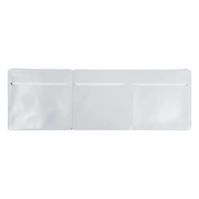 WINDOW CLING TRIPLE TAX DISC HOLDER