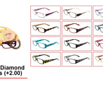 +2.00 DESIGNER LADIES GLASSES