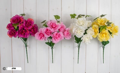 ASST. COLOURS ROSE AND IVY BUSH