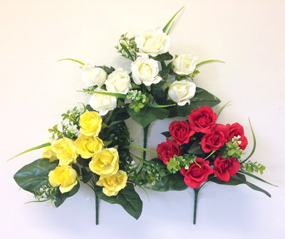 ASST. COLOURS LARGE  ROSE MIX BUSH