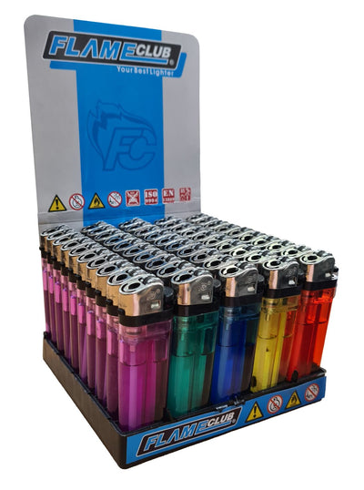 FLAMECLUB DISPOSABLE LIGHTER (50 PER TRAY)