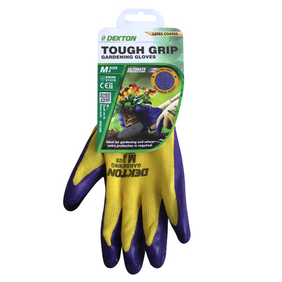 MEDIUM LATEX COATED GARDEN GLOVES