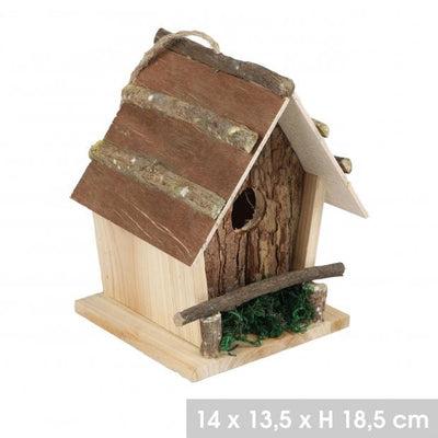 WOODEN GARDEN BIRDHOUSE
