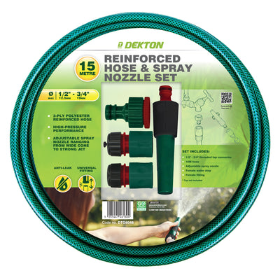 DEKTON 15MTR GARDEN HOSE