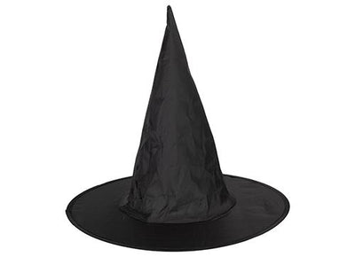 PLAIN BLACK WITCHES HAT