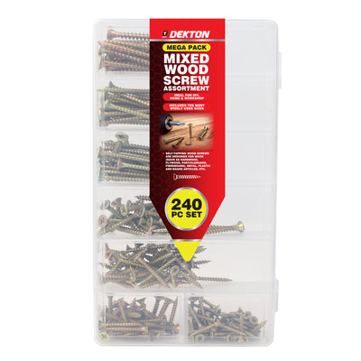 MIXED WOOD SCREW ASSORTMENT