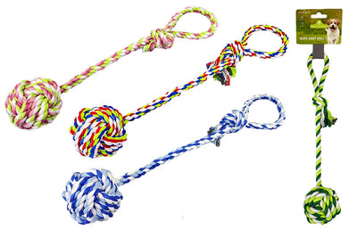 ROPE KNOT BALL TUGGER