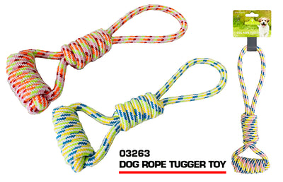 DOG ROPE STRONG TUGGER TOY