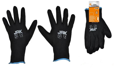LARGE PU COATED WORK GLOVES