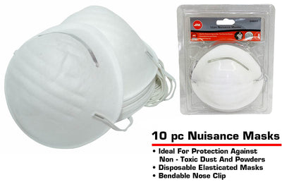 PACK OF 20 DUST MASKS