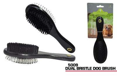 DUAL BRISTLE DOG BRUSH