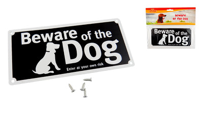 BEWARE OF THE DOG SIGN