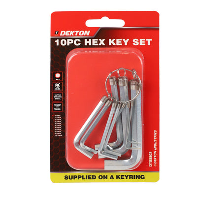 SET OF 10 HEX KEYS
