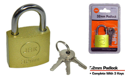 BRASS 32MM PADLOCK