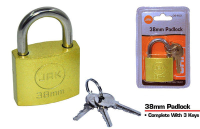 BRASS 38MM PADLOCK