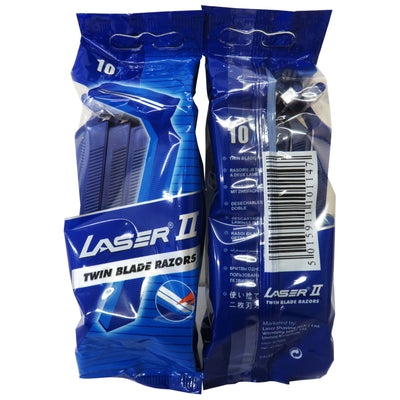 LASER 10 PACK MENS RAZORS