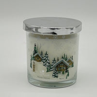 NORDIC VETIVER 8CM X 9CM DECAL GLASS CANDLE