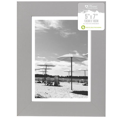 MATT GREY 5" X 7" FRAME