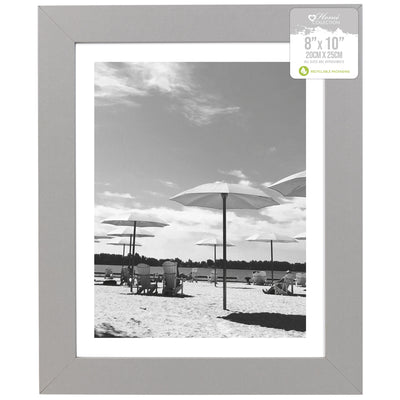 MATT GREY 8" X 10" PHOTO FRAME